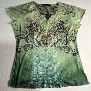 Y2K Women’s Colourful Ethereal Tee | $20